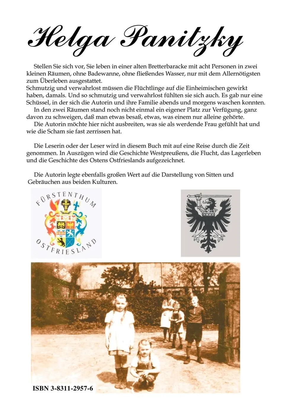 Rückseite: 9783831129577 | Ostfriesische Geschichten und andere Erinnerungen | Helga Panitzky