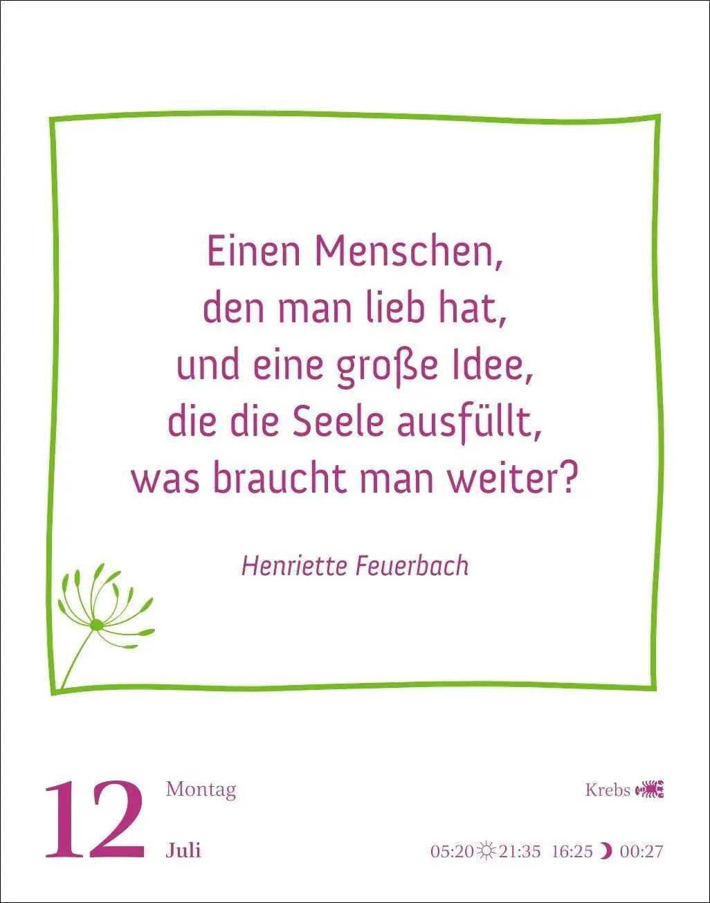 Bild: 9783840039577 | Heute ist dein Tag! Tagesabreißkalender 2027 - 313 positive Zitate...
