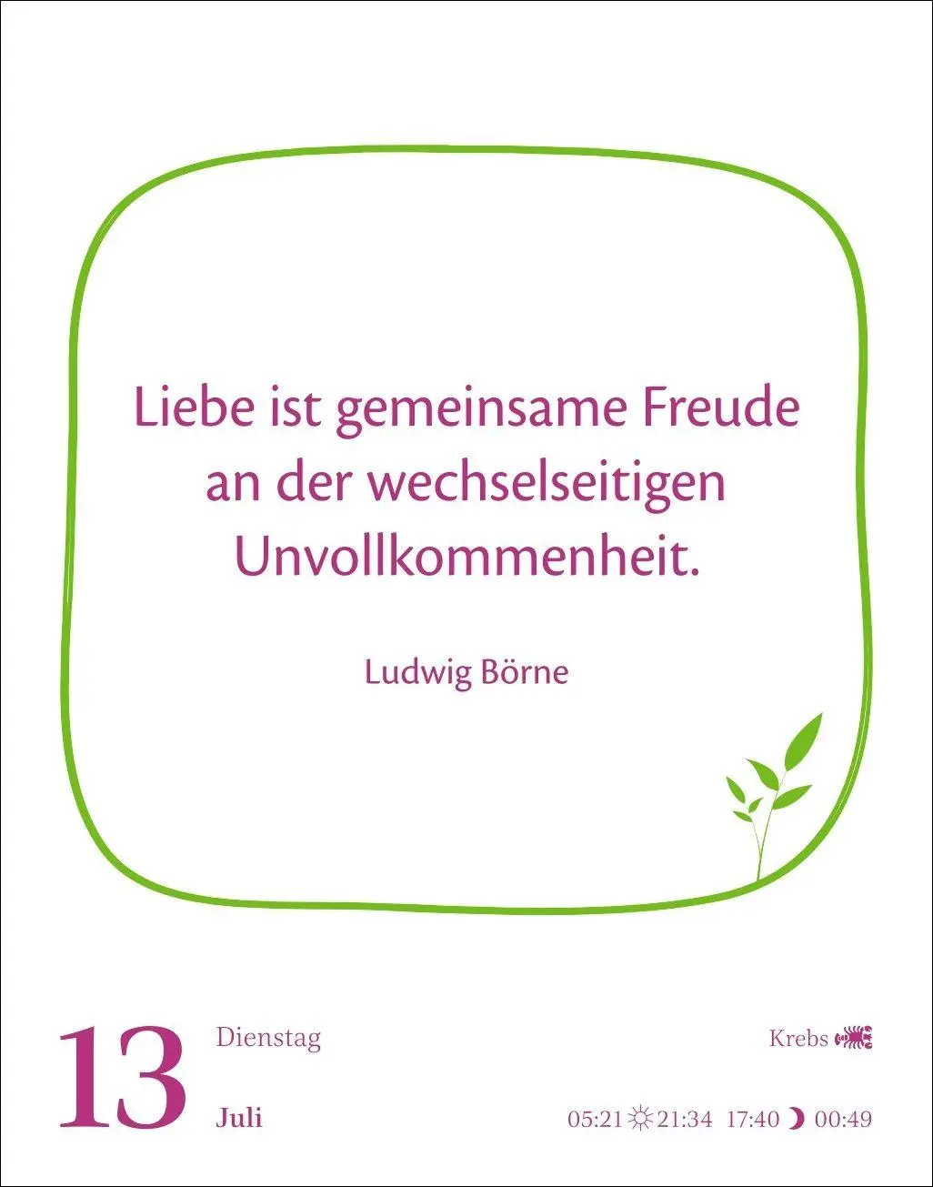 Bild: 9783840039577 | Heute ist dein Tag! Tagesabreißkalender 2027 - 313 positive Zitate...