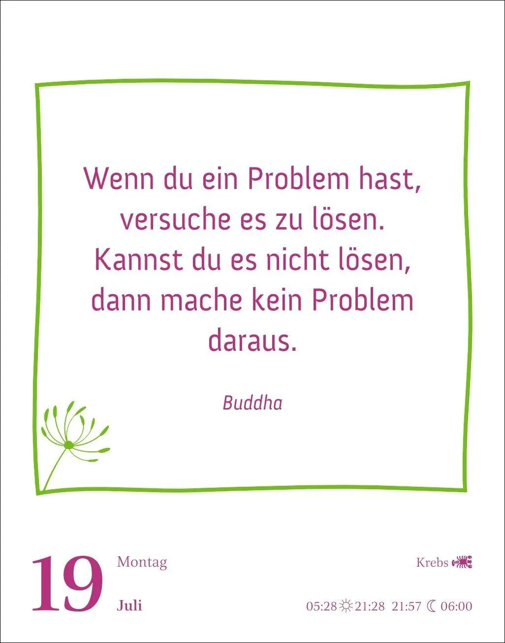 Bild: 9783840039577 | Heute ist dein Tag! Tagesabreißkalender 2027 - 313 positive Zitate...