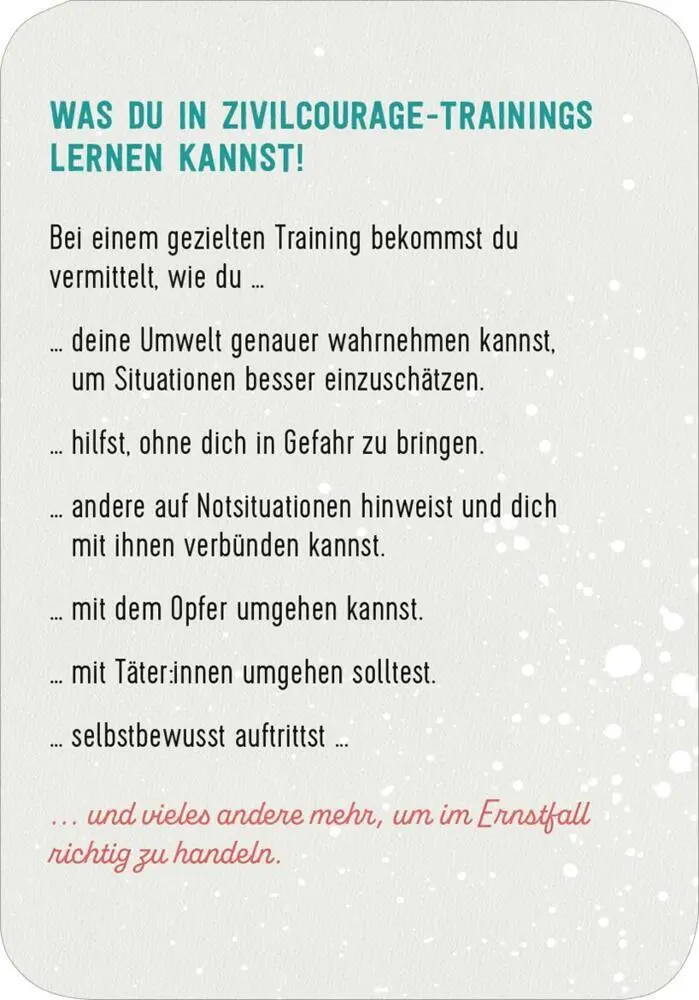 Bild: 9783845849577 | Mensch bist du durch andere | 50 Impulse für mehr Zivilcourage | 51 S.