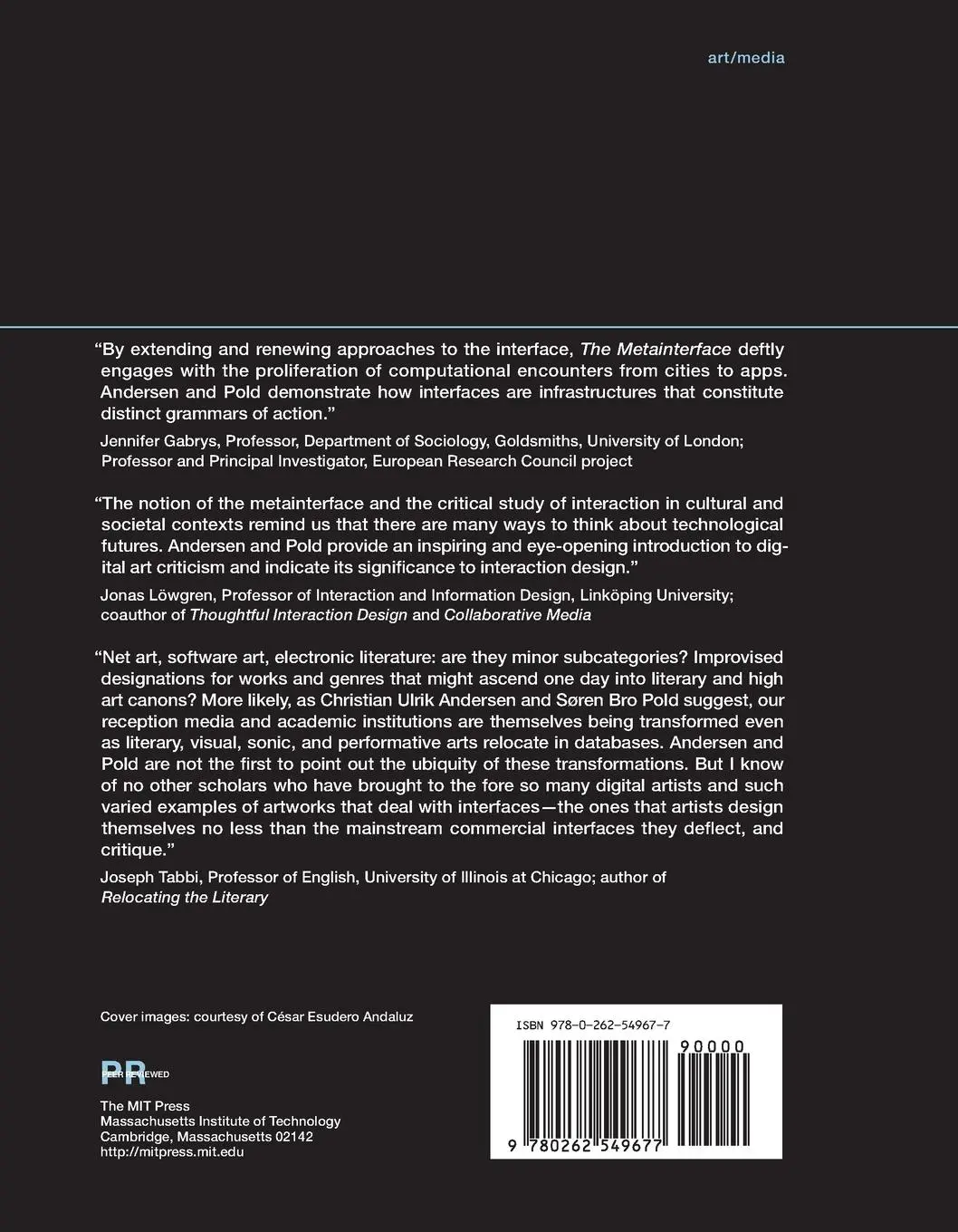 Rückseite: 9780262549677 | The Metainterface | The Art of Platforms, Cities, and Clouds | Buch