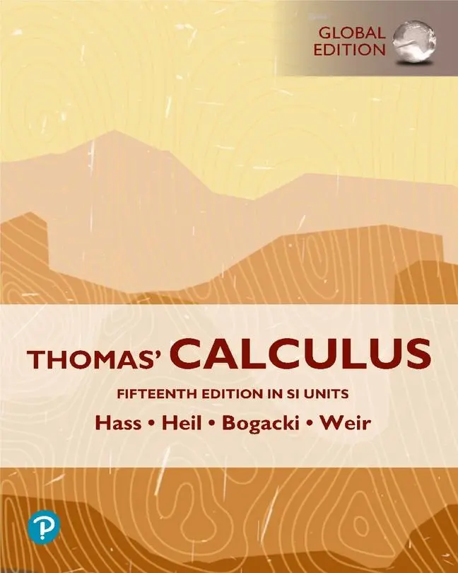 Cover: 9781292459677 | Thomas' Calculus, SI Units | Joel Hass (u. a.) | Taschenbuch | 2023 Cover: 9781292459677 | Thomas' Calculus, SI Units | Joel Hass (u. a.) | Taschenbuch | 2023