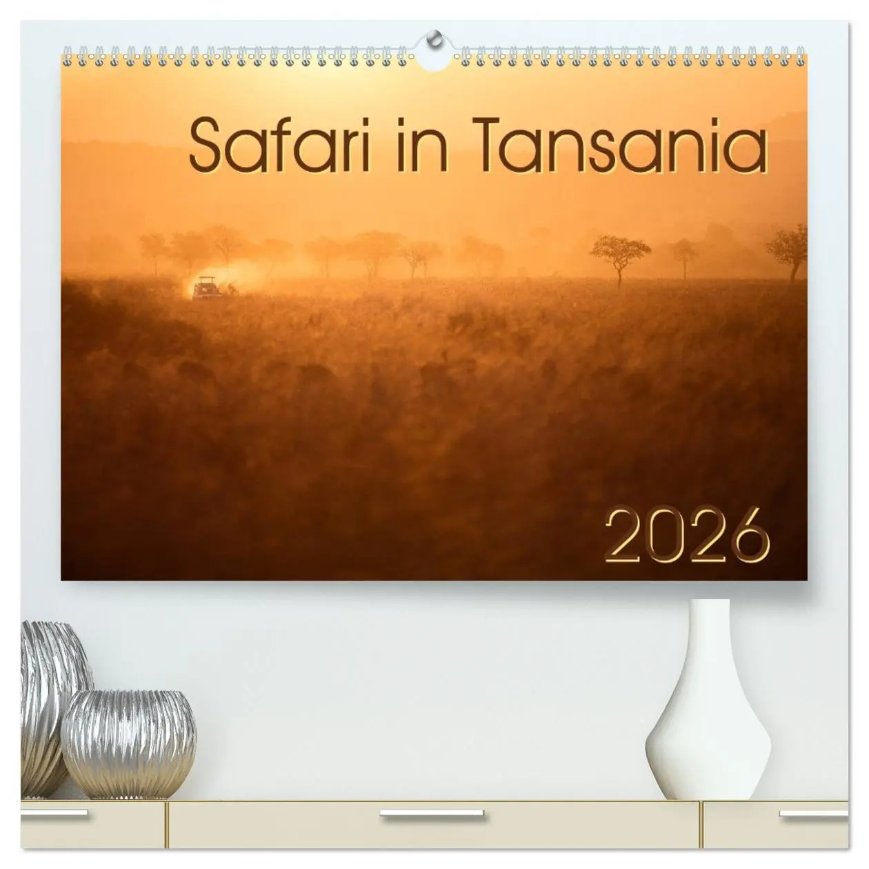 Cover: 9783457759677 | Safari in Tansania (hochwertiger Premium Wandkalender 2026 DIN A2...