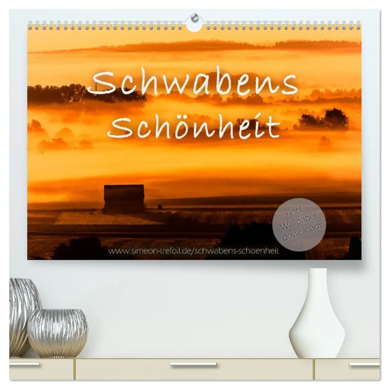 Cover: 9783457999677 | Schwabens Schönheit (hochwertiger Premium Wandkalender 2026 DIN A2...