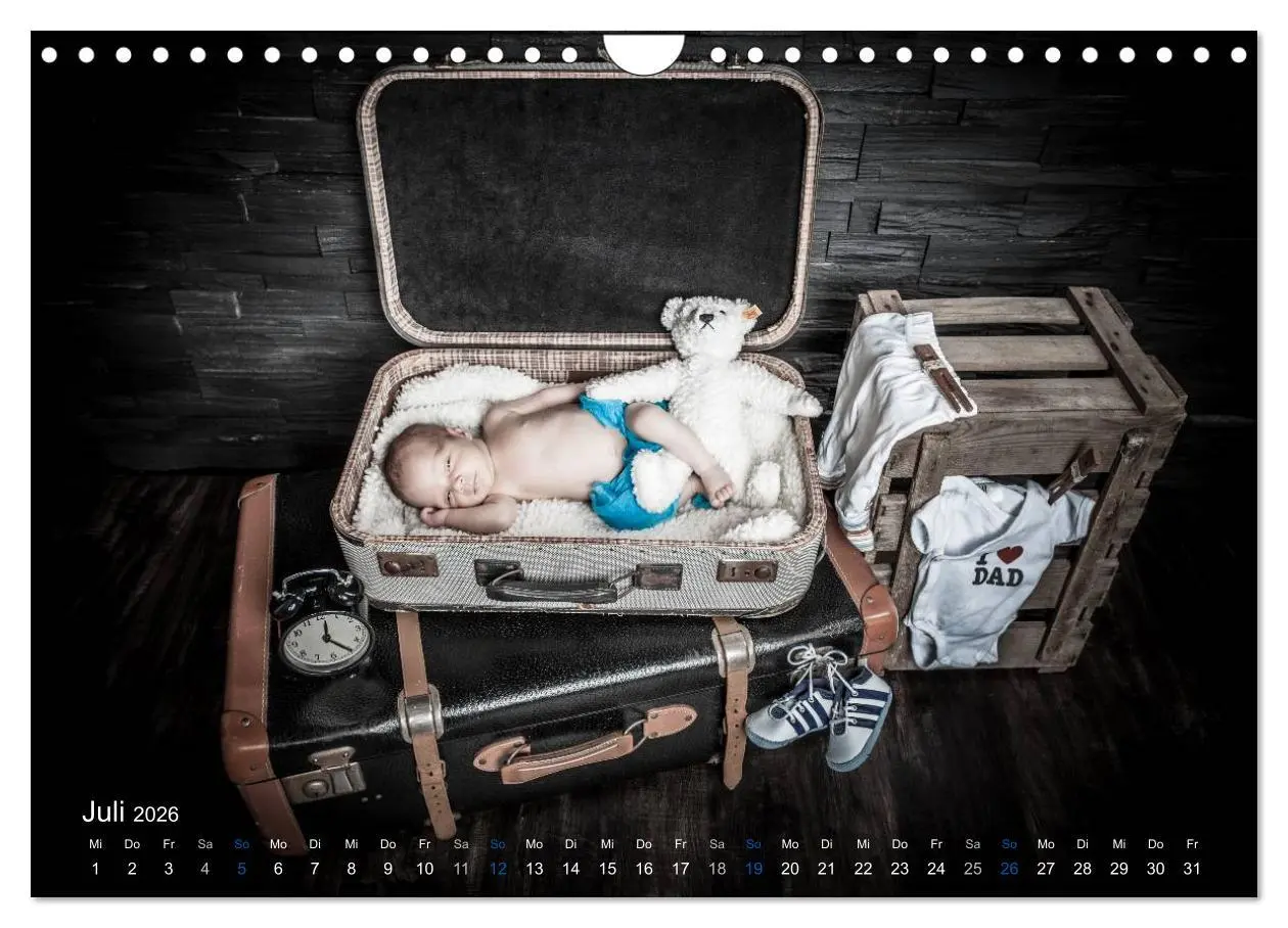 Bild: 9783516089677 | Baby - süße Träume (Wandkalender 2026 DIN A4 quer), CALVENDO...