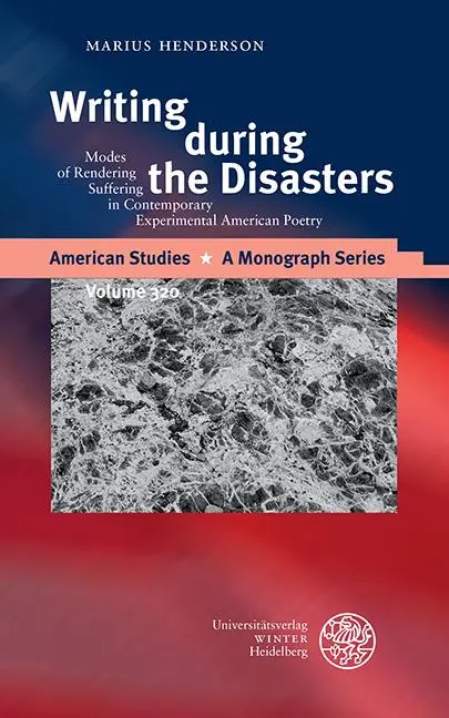Cover: 9783825349677 | Writing during the Disasters | Marius Henderson | Buch | 319 S. | 2024