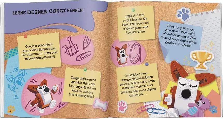 Bild: 9788325349677 | LEGO® Books - Mini-Tierfreunde - Corgi | Taschenbuch | 36 S. | Deutsch