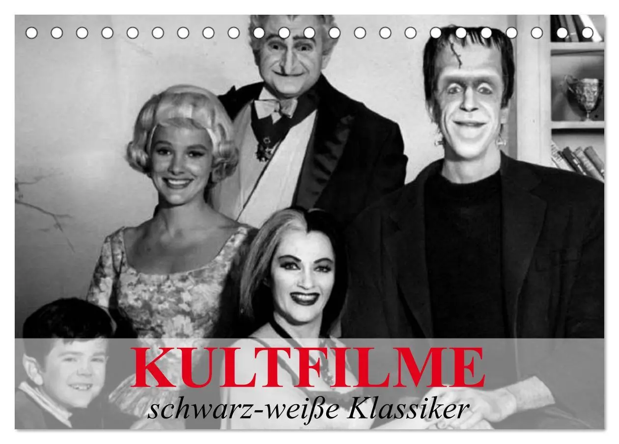 Cover: 9783516079777 | Kultfilme - schwarz-weiße Klassiker (Tischkalender 2026 DIN A5...