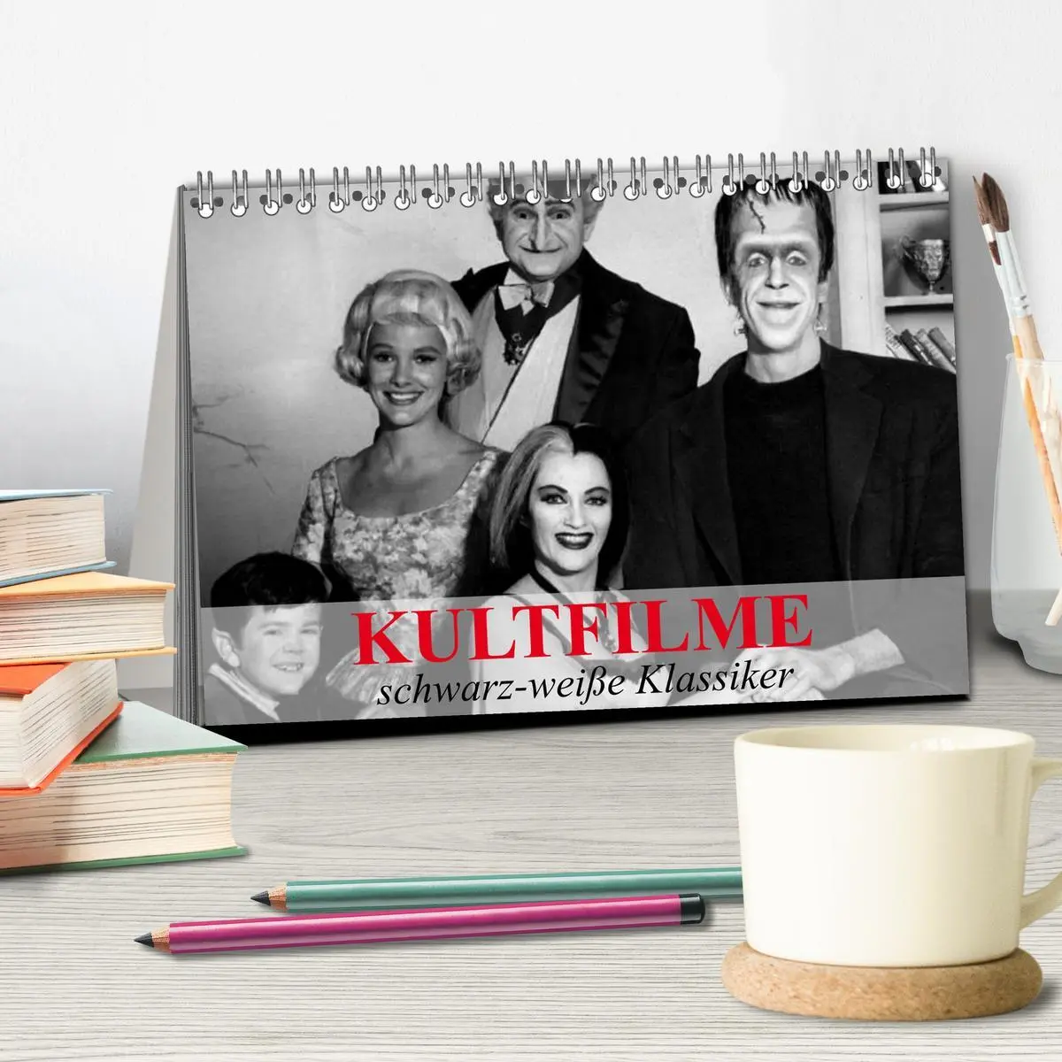 Bild: 9783516079777 | Kultfilme - schwarz-weiße Klassiker (Tischkalender 2026 DIN A5...