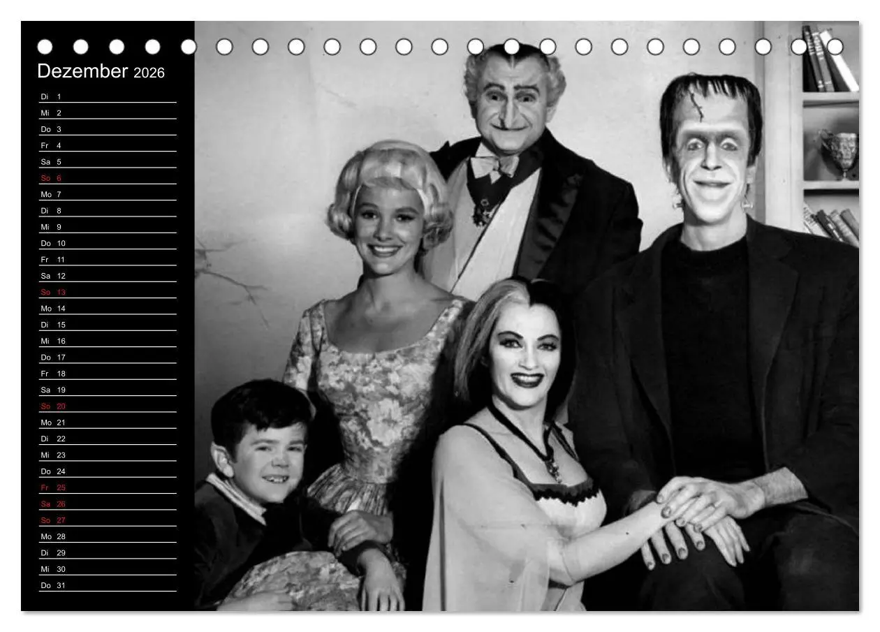 Bild: 9783516079777 | Kultfilme - schwarz-weiße Klassiker (Tischkalender 2026 DIN A5...
