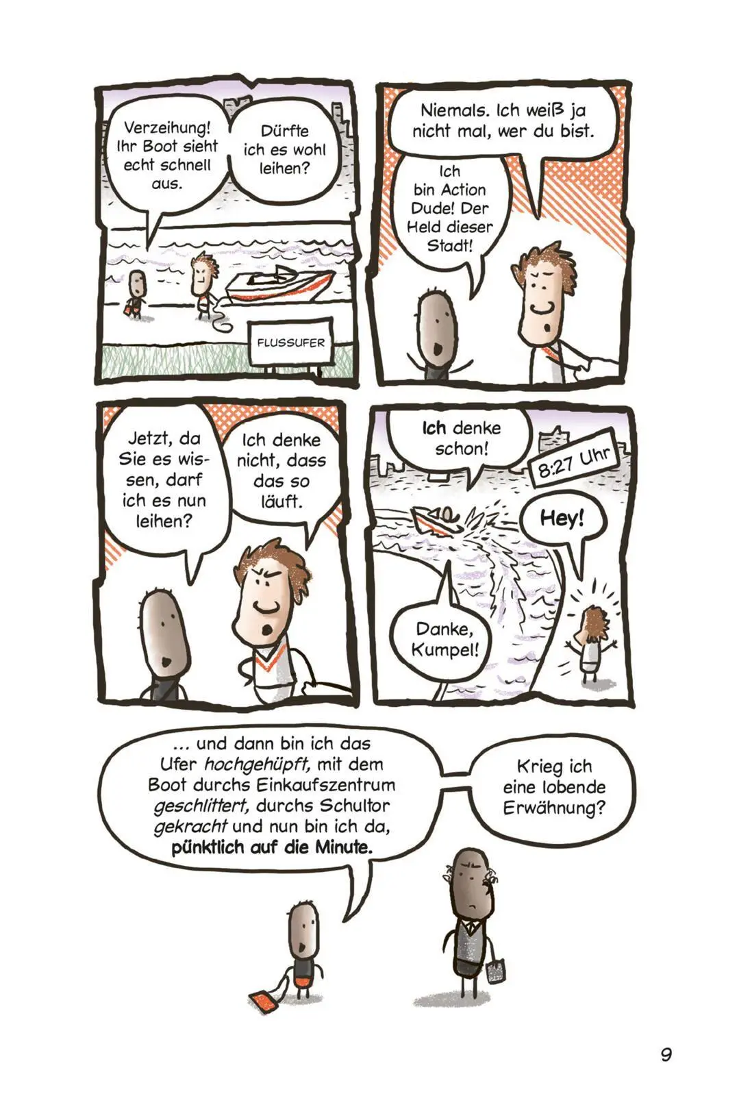 Bild: 9783551559777 | Action Dude 2: Stress im All | Andy Riley | Buch | 144 S. | Deutsch