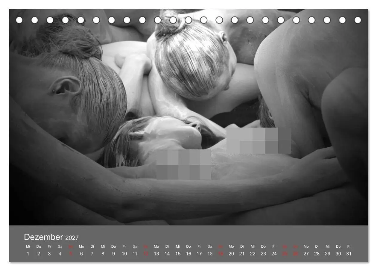 Bild: 9783569929777 | Akt und Visionen (Tischkalender 2027 DIN A5 quer), CALVENDO...