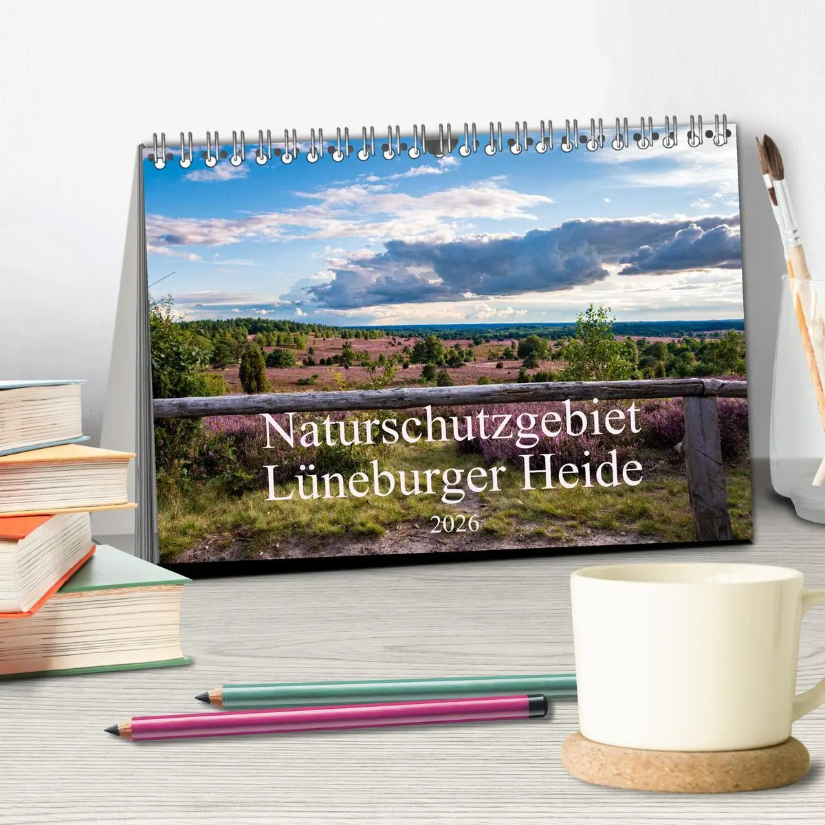 Bild: 9783457599877 | Naturschutzgebiet Lüneburger Heide (Tischkalender 2026 DIN A5...