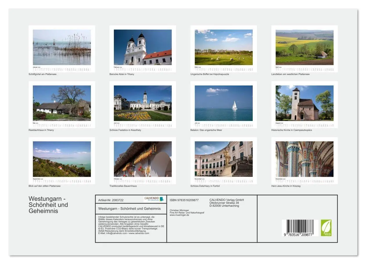 Bild: 9783516209877 | Westungarn - Schönheit und Geheimnis (hochwertiger Premium...
