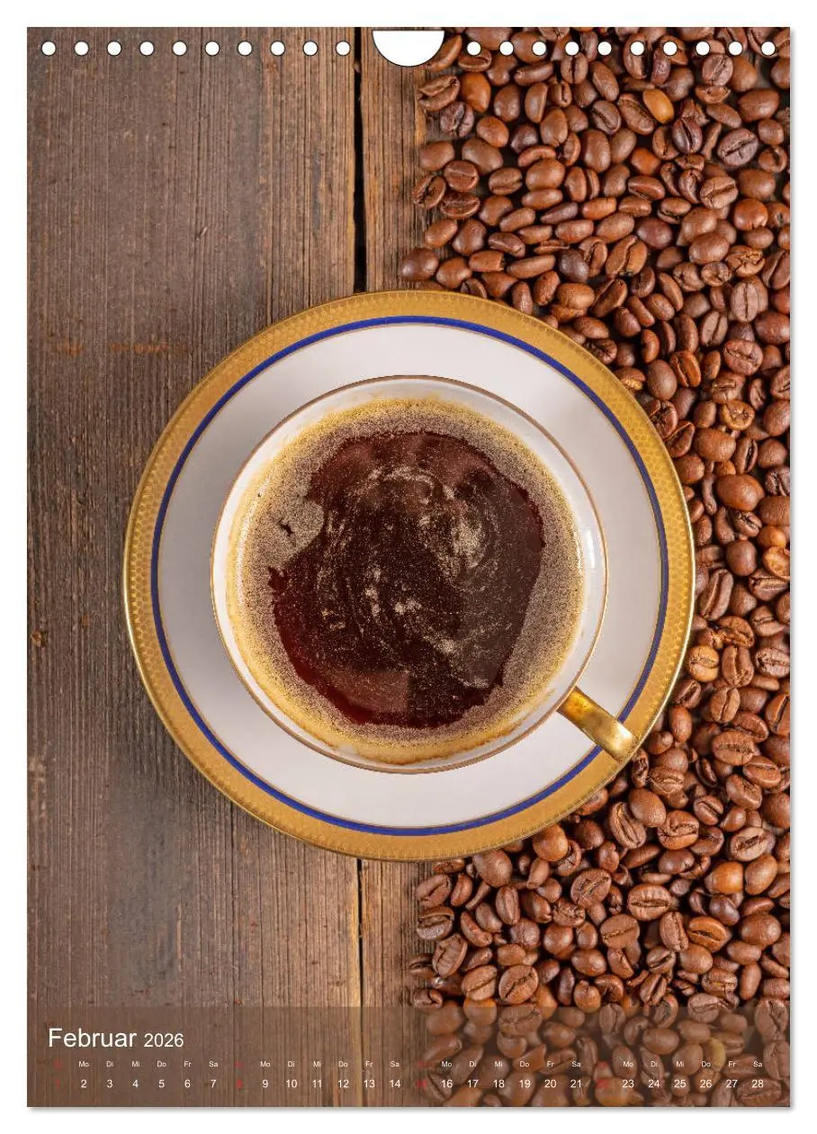 Bild: 9783516379877 | Kaffee für ein Genusserlebnis (Wandkalender 2026 DIN A4 hoch),...