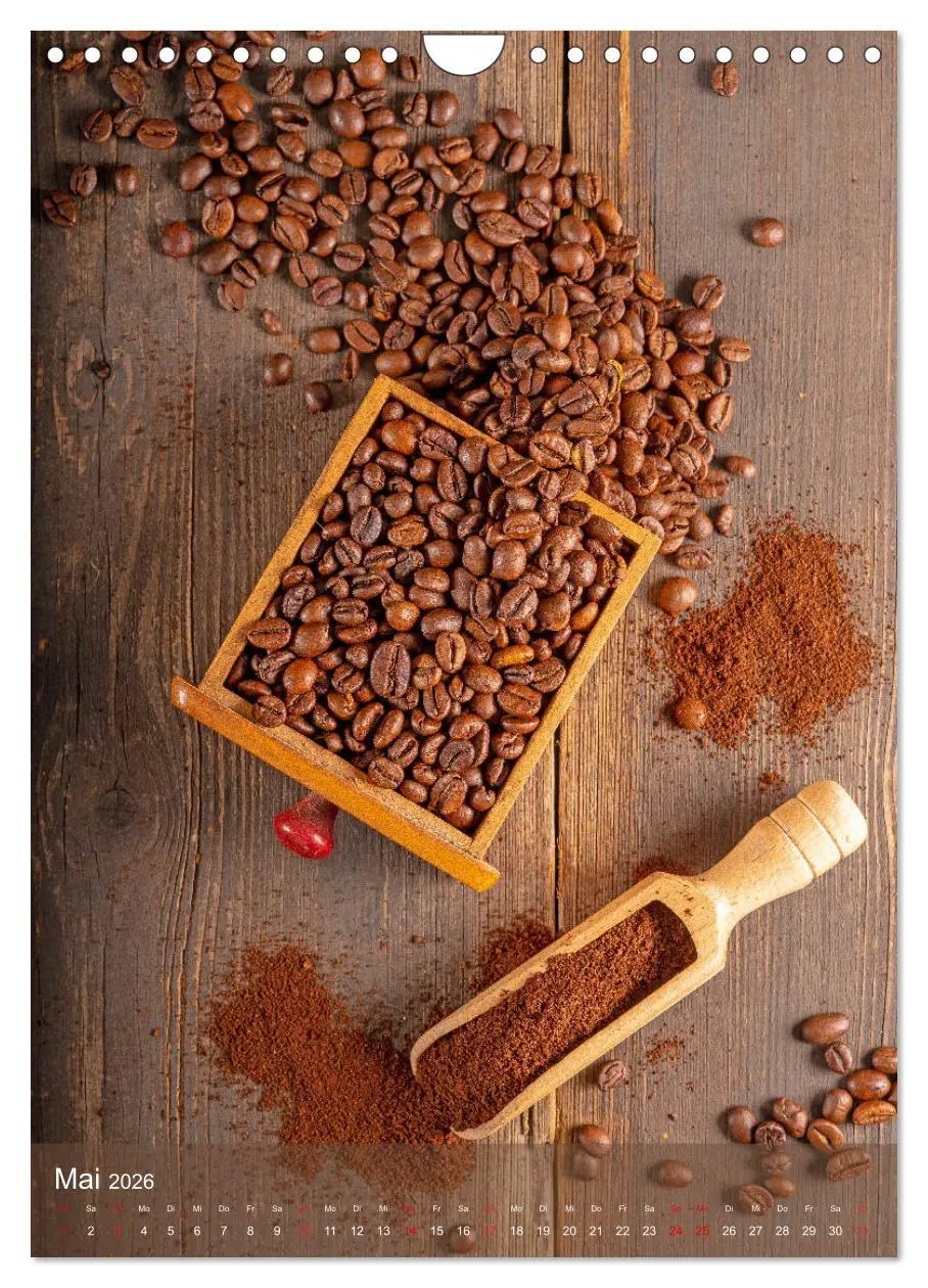Bild: 9783516379877 | Kaffee für ein Genusserlebnis (Wandkalender 2026 DIN A4 hoch),...