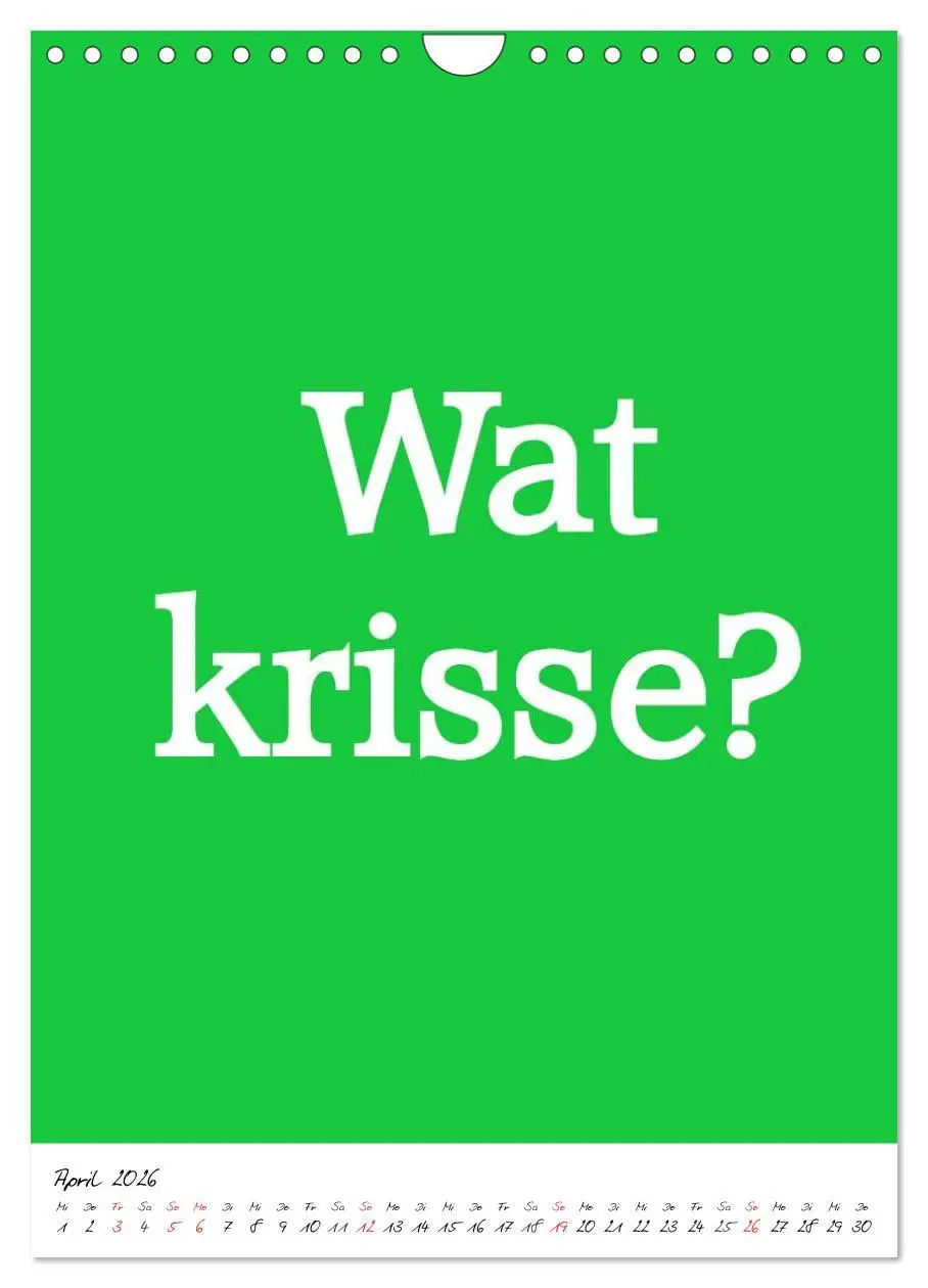 Bild: 9783516449877 | Sprüche aus´m Pott (Wandkalender 2026 DIN A4 hoch), CALVENDO...