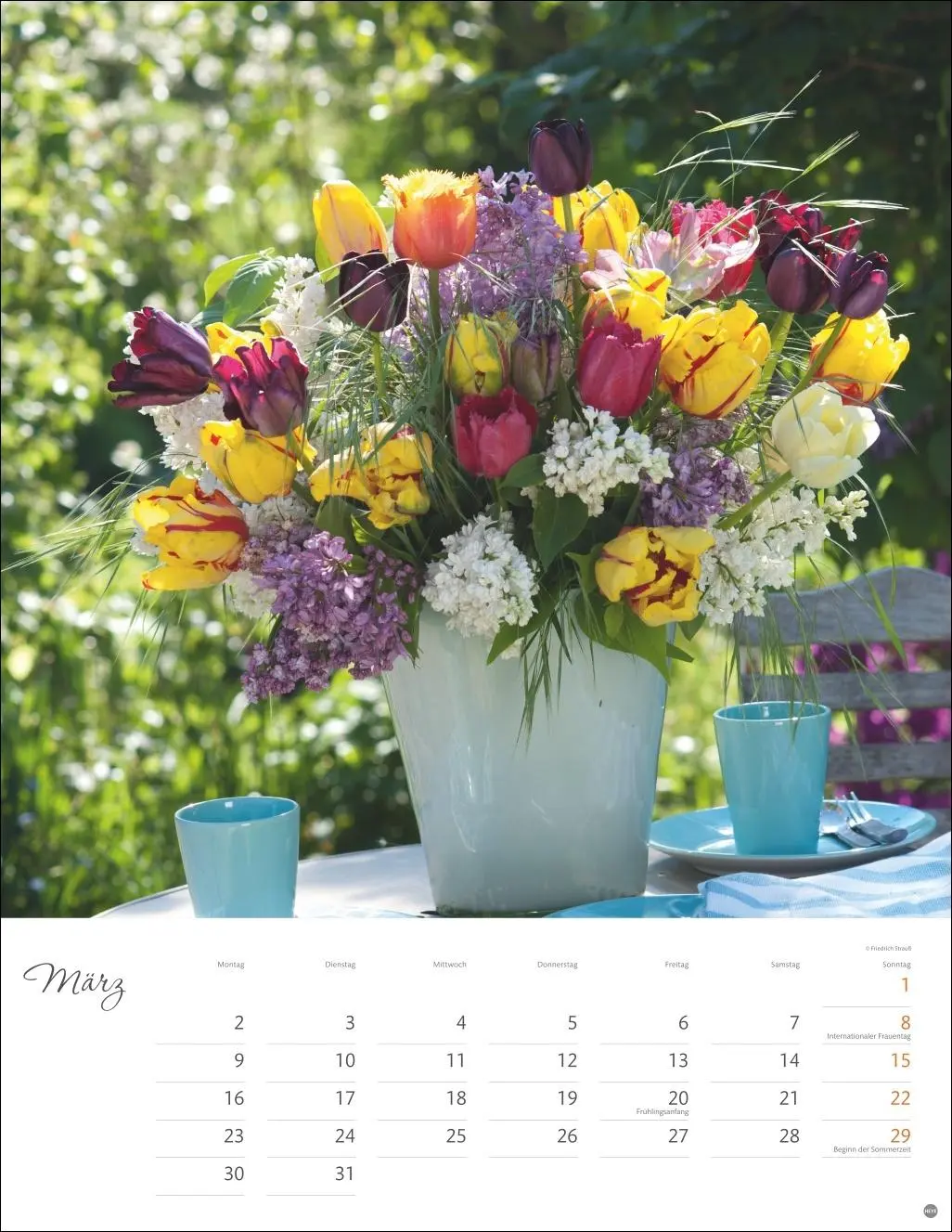 Bild: 9783756409877 | Bunter Blütenzauber Posterkalender 2026 | Heye | Kalender | 14 S.