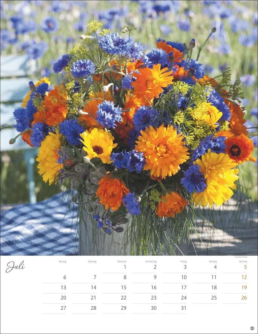 Bild: 9783756409877 | Bunter Blütenzauber Posterkalender 2026 | Heye | Kalender | 14 S.