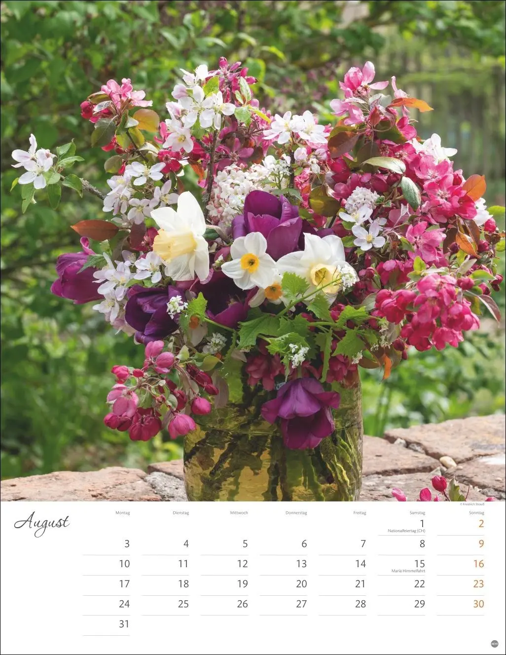 Bild: 9783756409877 | Bunter Blütenzauber Posterkalender 2026 | Heye | Kalender | 14 S.
