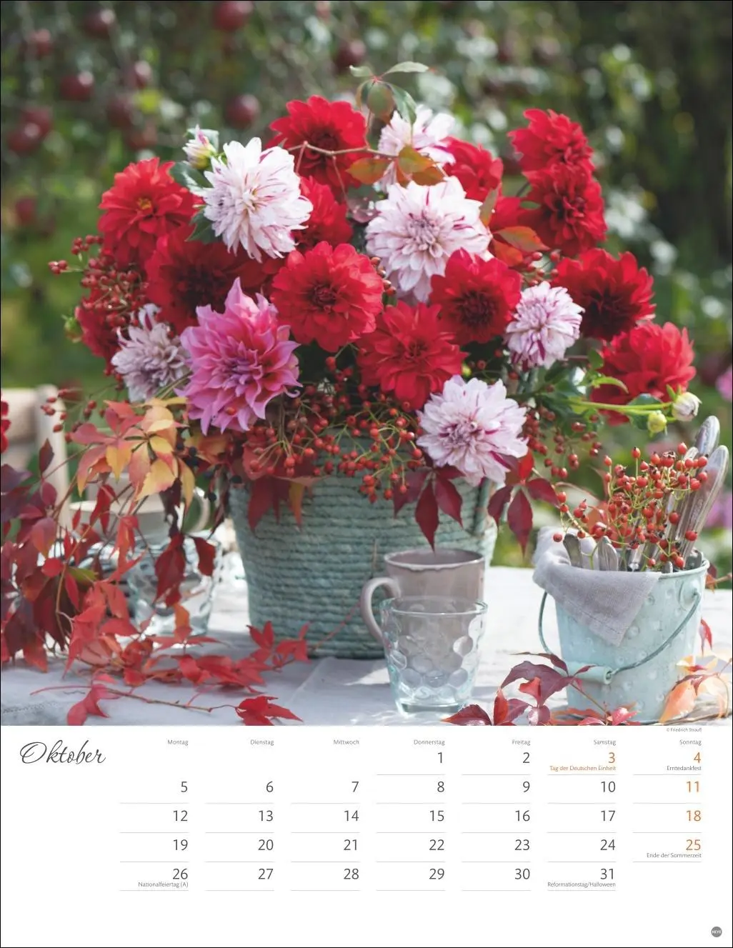 Bild: 9783756409877 | Bunter Blütenzauber Posterkalender 2026 | Heye | Kalender | 14 S.