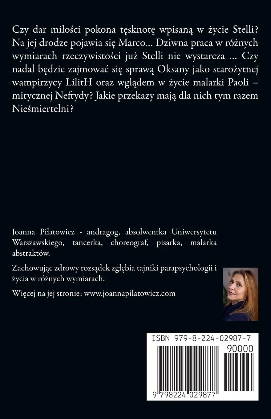 Rückseite: 9798224029877 | Ta¿cz¿c na kraw¿dzi II - Brakuj¿ca Iskra | Joanna M. Pilatowicz | Buch