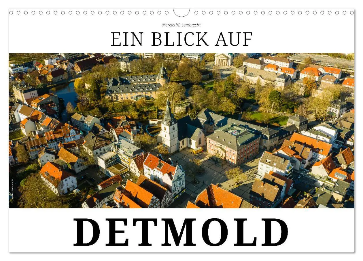 Cover: 9783457899977 | Ein Blick auf Detmold (Wandkalender 2026 DIN A3 quer), CALVENDO...
