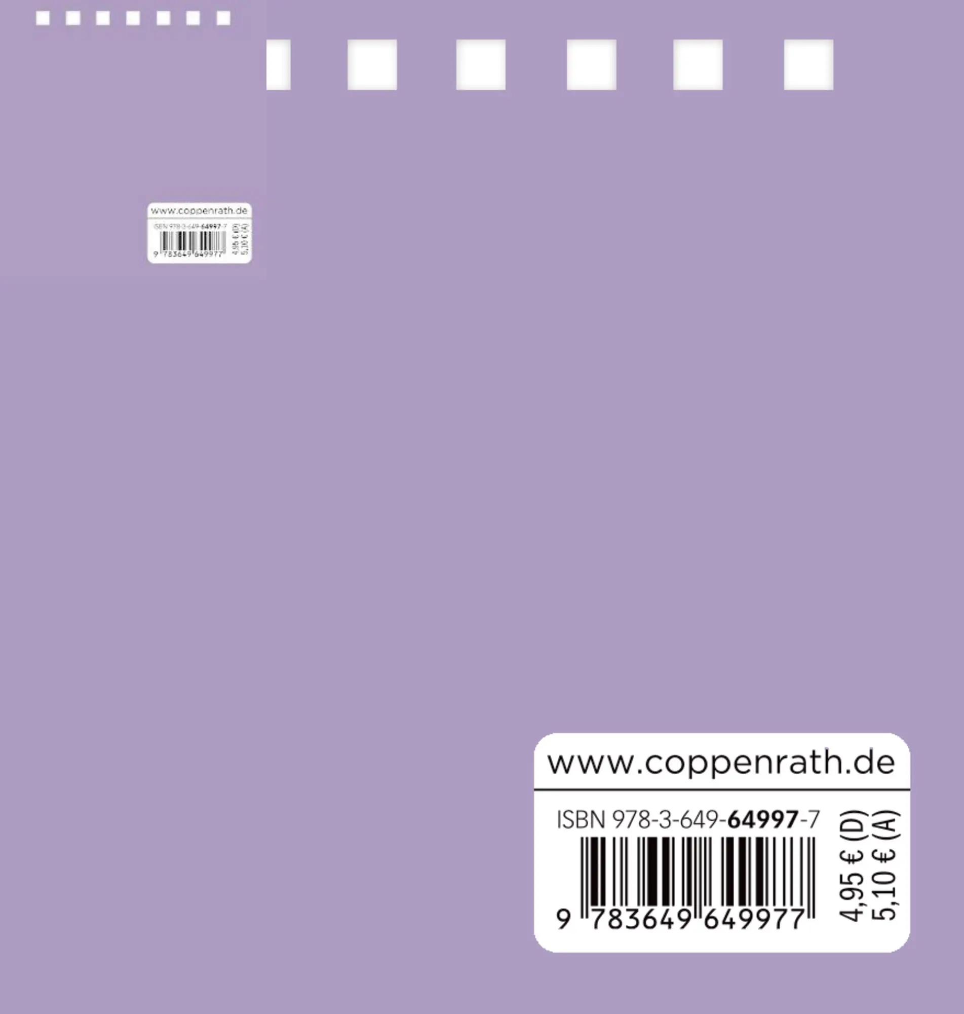 Rückseite: 9783649649977 | Eine kleine Auszeit für dich | Marjolein Bastin | Taschenbuch | 24 S.