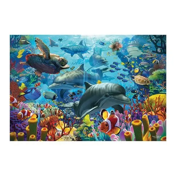 Bild: 625012490078 | Cobble Hill Korallenmeer 2000 Teile | Spiel | In Spielebox | 3849007