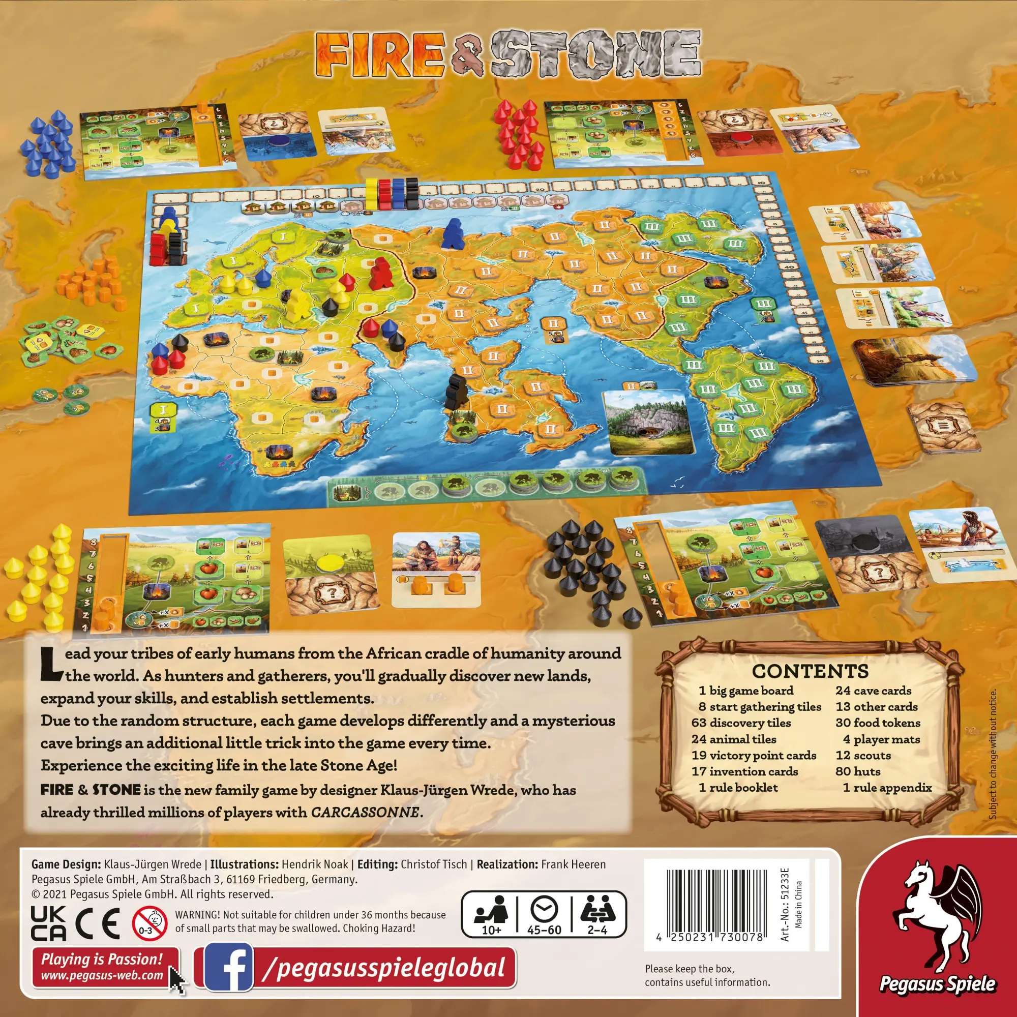 Bild: 4250231730078 | Fire &amp; Stone (English Edition) | Spiel | 51233E | Englisch | 2023