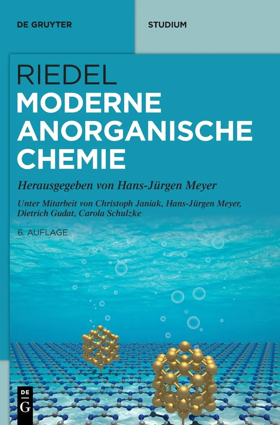 Cover: 9783110790078 | Riedel Moderne Anorganische Chemie | Christoph Janiak (u. a.) | Buch