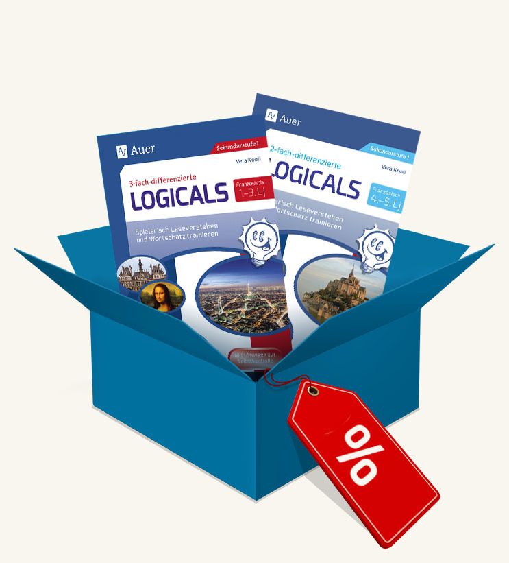 Cover: 9783403690078 | Paket: Dreifach-differenzierte Logicals Französisch | Broschüre | 2024