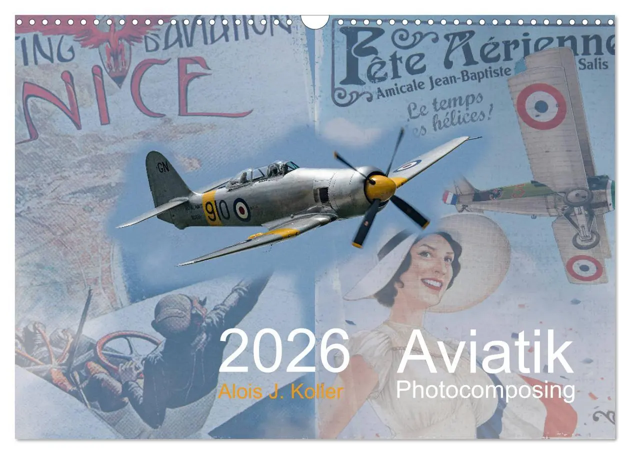 Cover: 9783457770078 | Aviatik Photocomposing 2026 (Wandkalender 2026 DIN A3 quer),...