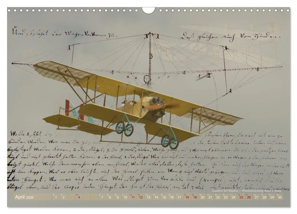 Bild: 9783457770078 | Aviatik Photocomposing 2026 (Wandkalender 2026 DIN A3 quer),...