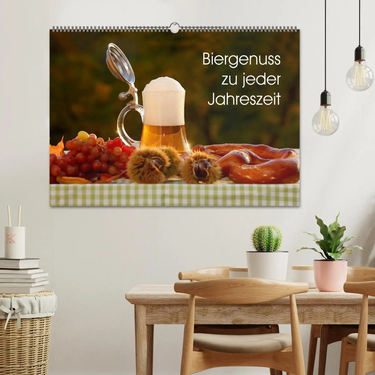Bild: 9783457840078 | Biergenuss zu jeder Jahreszeit (Wandkalender 2026 DIN A2 quer),...