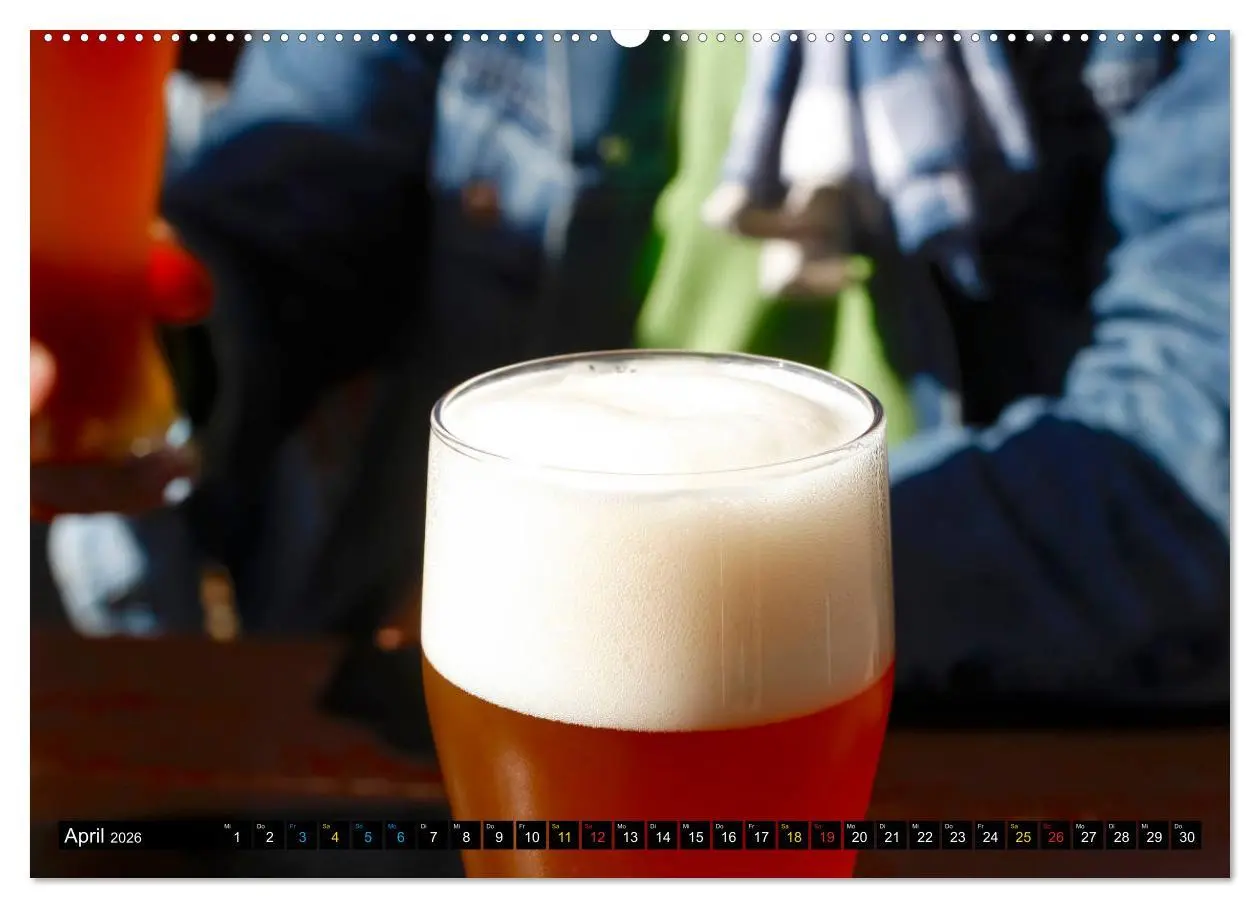Bild: 9783457840078 | Biergenuss zu jeder Jahreszeit (Wandkalender 2026 DIN A2 quer),...