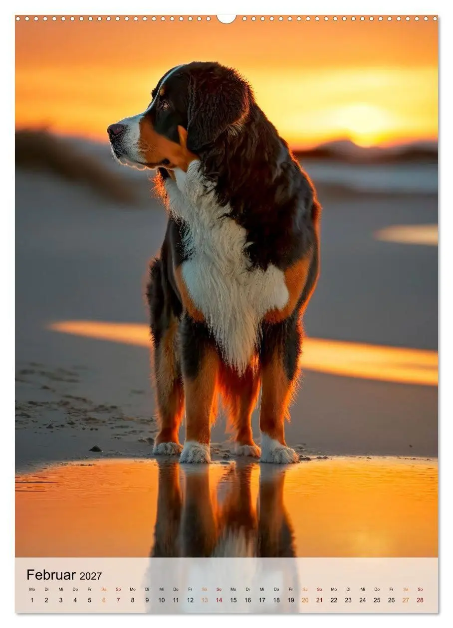 Bild: 9783569330078 | Berner Sennenhund - gutmütig und treu (Wandkalender 2027 DIN A2...