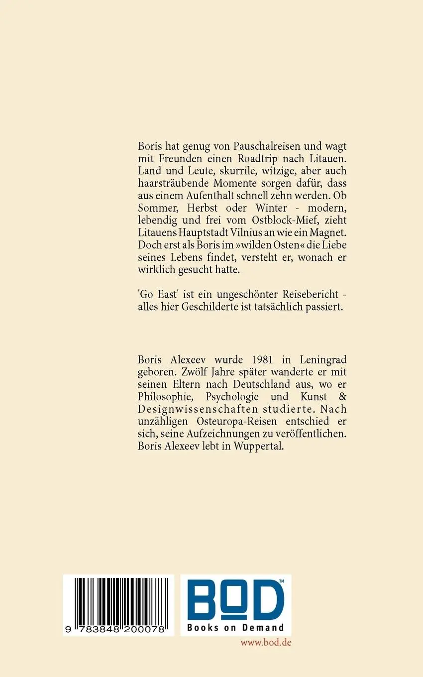 Rückseite: 9783848200078 | Go East | Litauen für Anfänger | Boris Alexeev | Taschenbuch | 160 S.