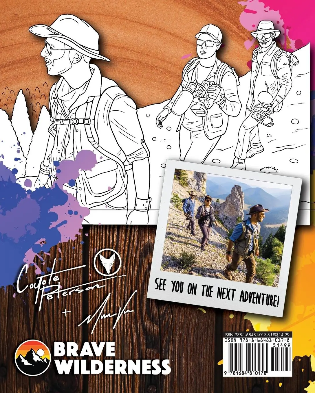 Rückseite: 9781684810178 | Color the Wild | Coyote Peterson (u. a.) | Taschenbuch | Englisch
