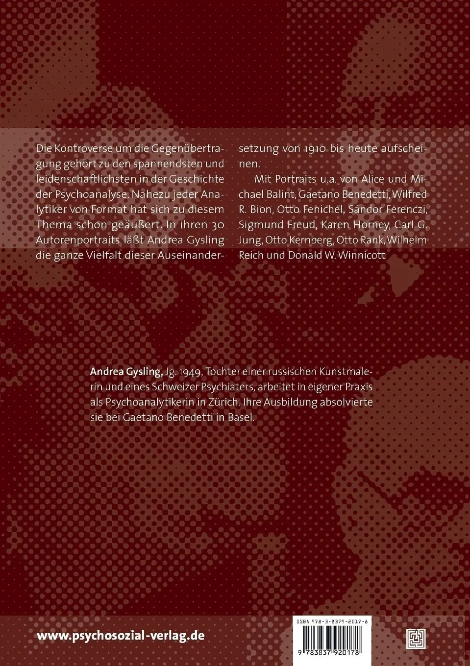 Rückseite: 9783837920178 | Die analytische Antwort | Andrea Gysling | Buch | 408 S. | Deutsch