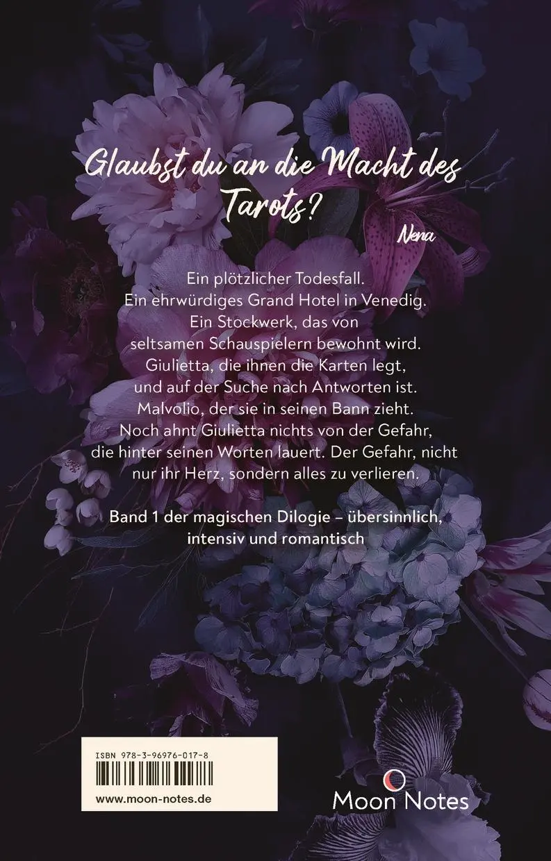Rückseite: 9783969760178 | Cards of Love 1. Die Magie des Todes | Nena Tramountani | Taschenbuch
