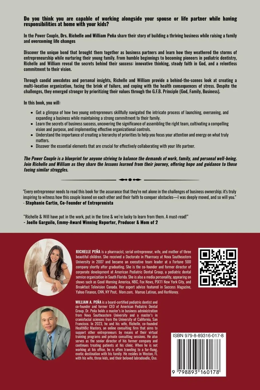 Rückseite: 9798893160178 | The Power Couple | Richelle Peña (u. a.) | Taschenbuch | Englisch