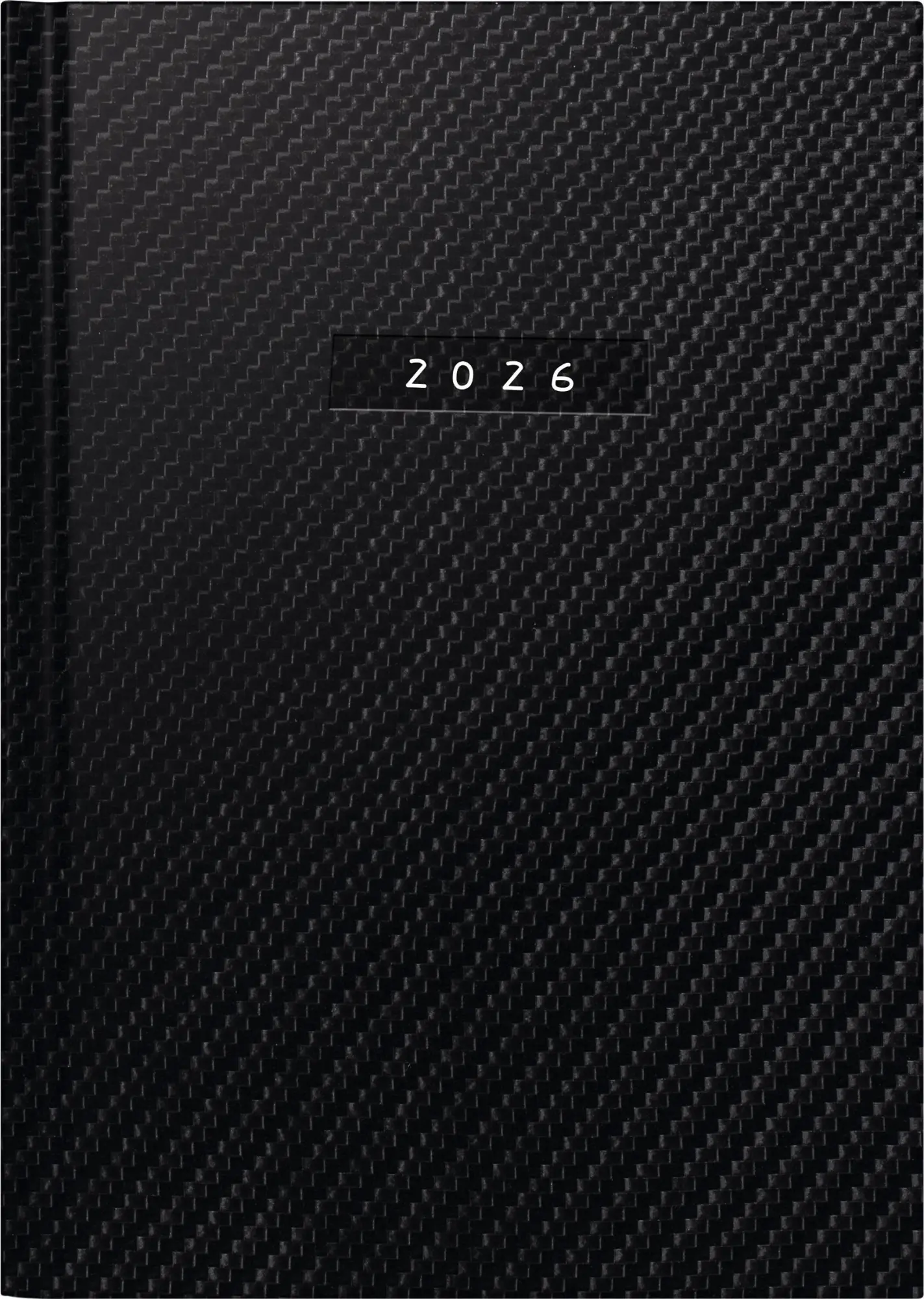 Cover: 4003273790278 | rido/idé 7021034806 Buchkalender Mod. futura 2 2026 "Carbon" A5,...