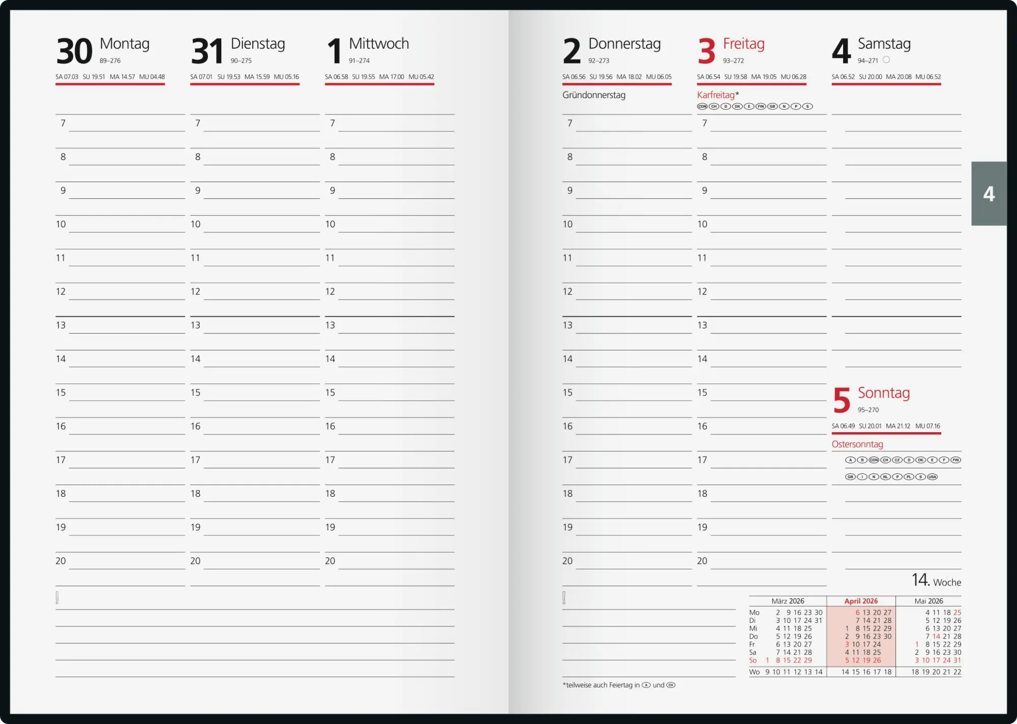 Bild: 4003273790278 | rido/idé 7021034806 Buchkalender Mod. futura 2 2026 "Carbon" A5,...
