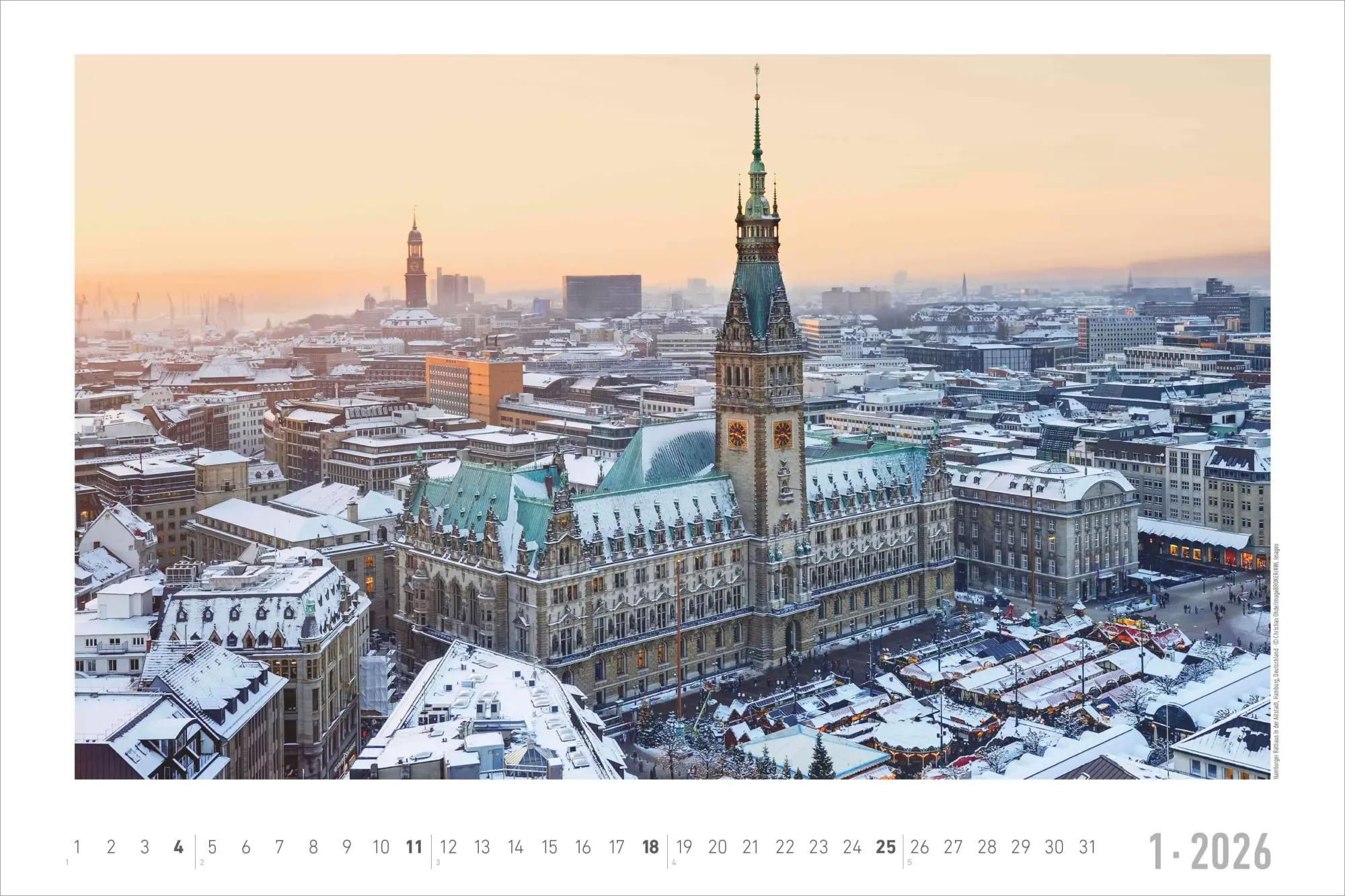 Bild: 4069095000278 | Faszinierendes Deutschland 2026 - Bildkalender 49,5x33 cm | Neumann