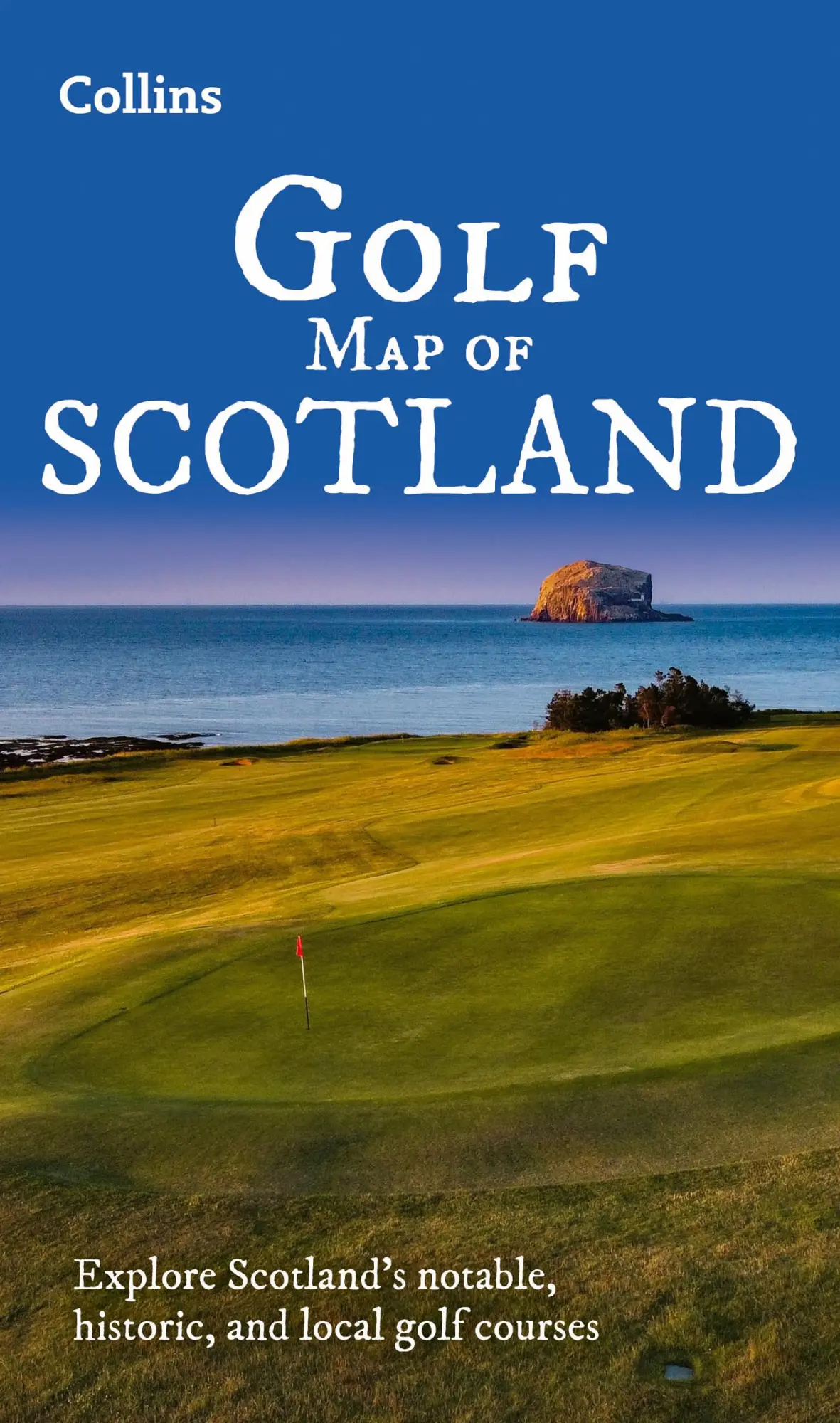 Cover: 9780008720278 | Collins Golf Map of Scotland | Collins Maps | (Land-)Karte | Englisch