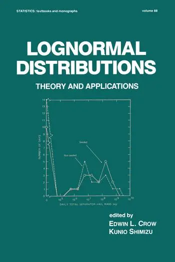 Cover: 9780367580278 | Lognormal Distributions | Theory and Applications | Crow (u. a.)