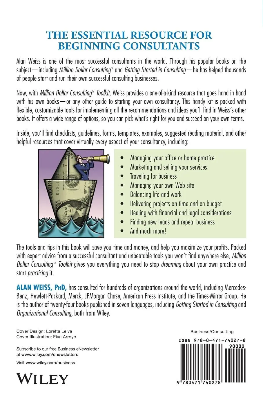 Rückseite: 9780471740278 | Million Dollar Consulting Toolkit | Alan Weiss | Taschenbuch | 2005