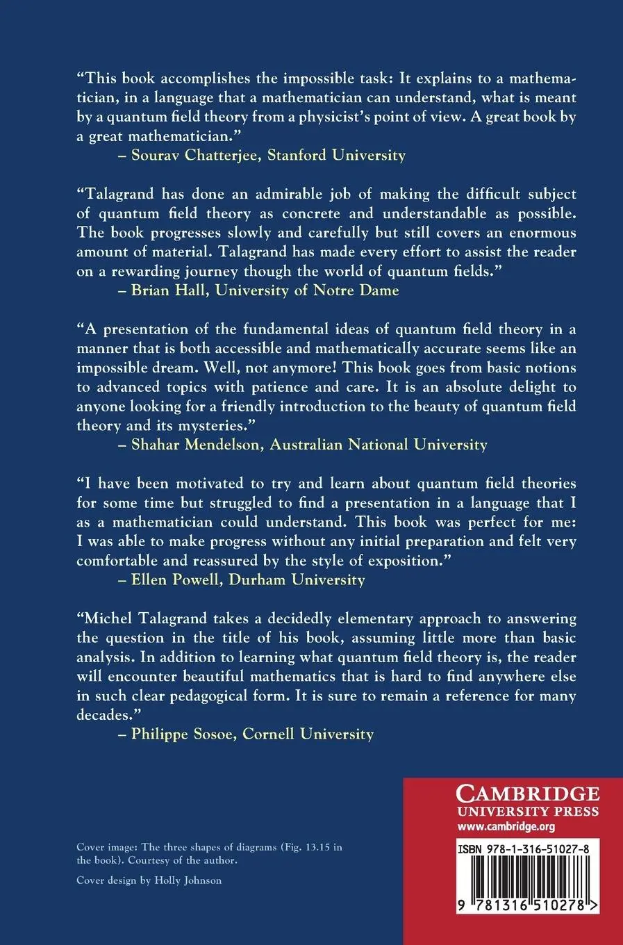 Rückseite: 9781316510278 | What Is a Quantum Field Theory? | Michel Talagrand | Buch | Englisch